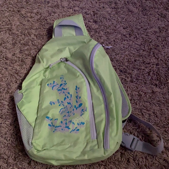 Eddie Bauer Handbags - eddie bauer over the shoulder backpack